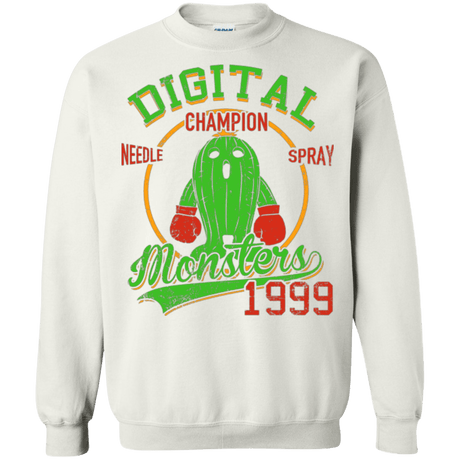 Sweatshirts White / Small Needle Spray Crewneck Sweatshirt
