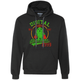Sweatshirts Black / Small Needle Spray Premium Fleece Hoodie