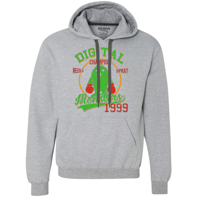 Sweatshirts Sport Grey / Small Needle Spray Premium Fleece Hoodie