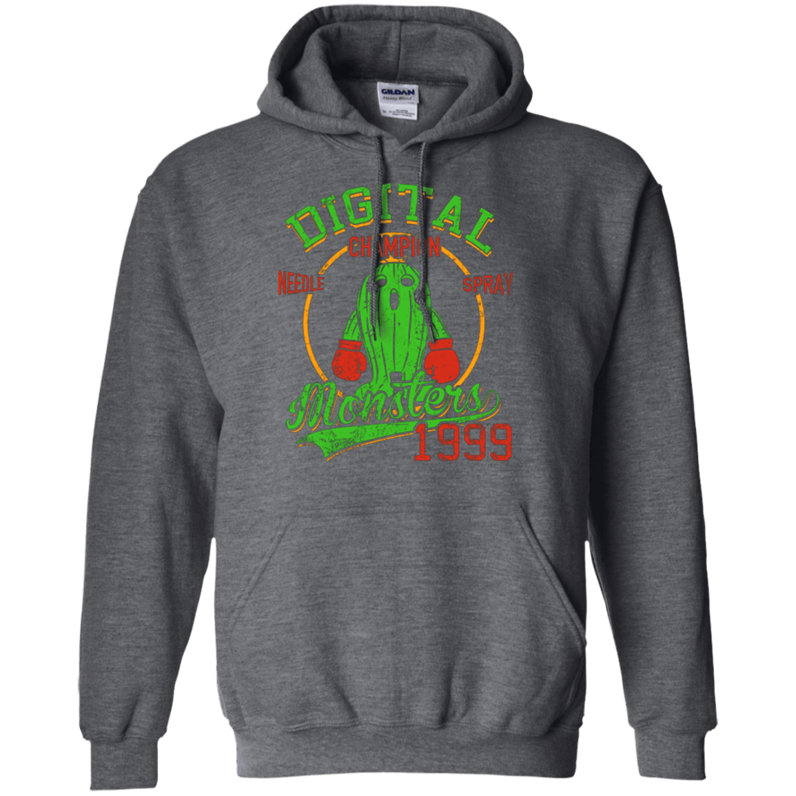 Sweatshirts Dark Heather / Small Needle Spray Pullover Hoodie