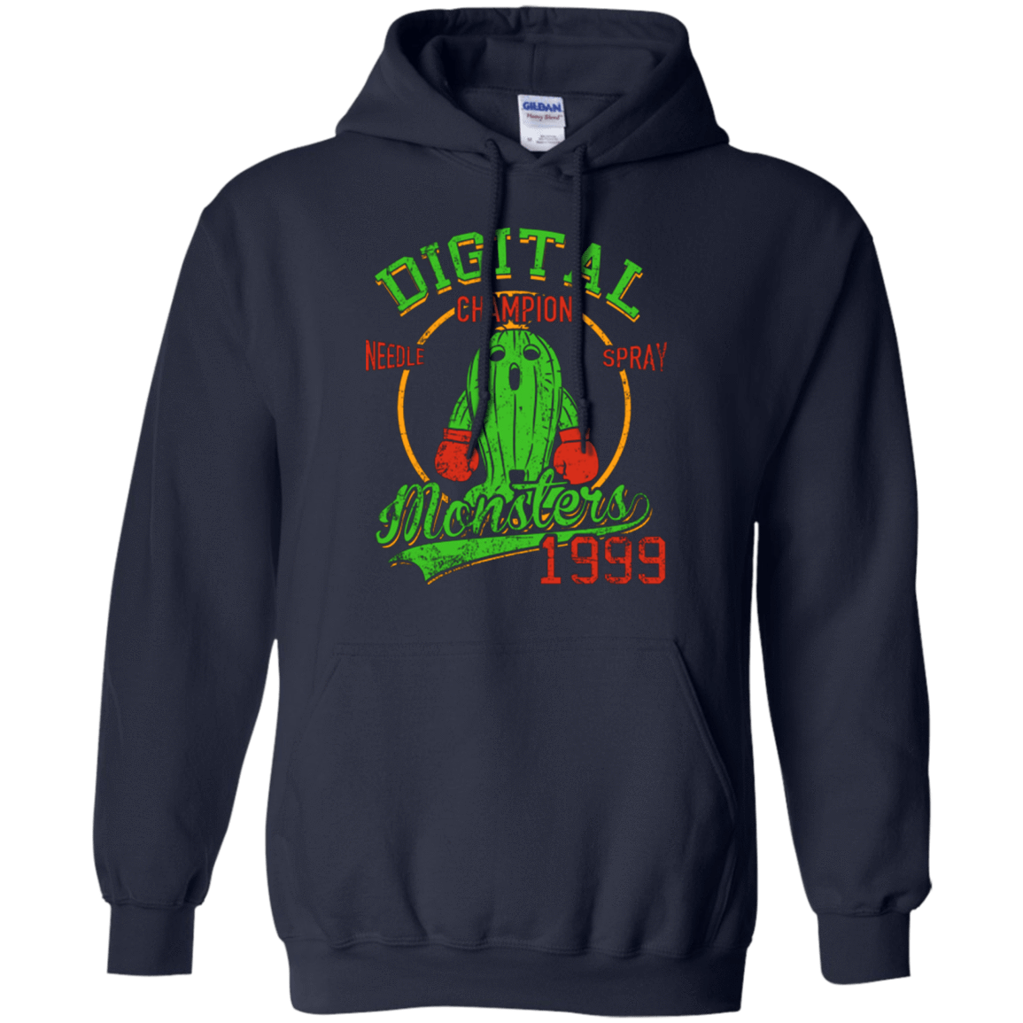 Sweatshirts Navy / Small Needle Spray Pullover Hoodie