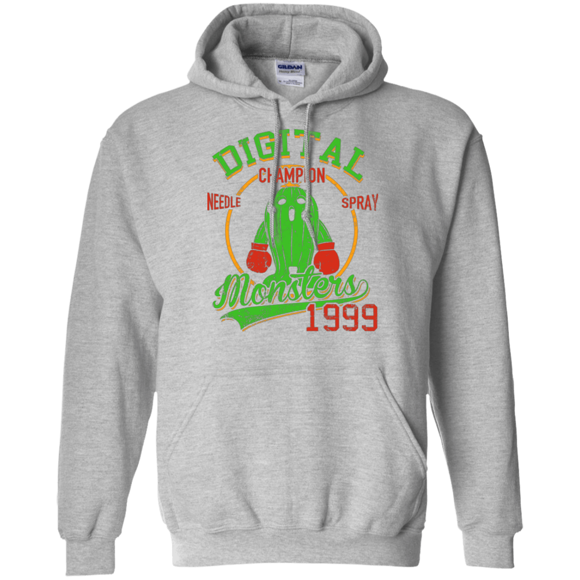 Sweatshirts Sport Grey / Small Needle Spray Pullover Hoodie
