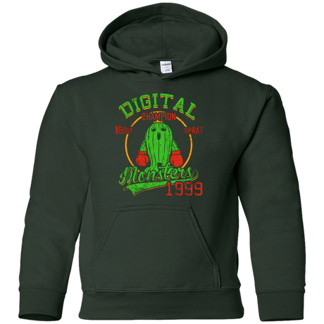 Sweatshirts Forest Green / YS Needle Spray Youth Hoodie