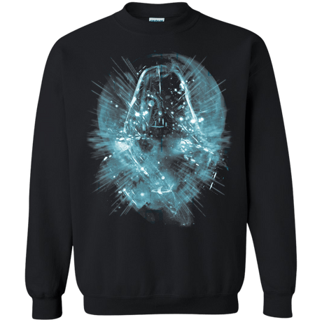 Sweatshirts Black / Small Nefarious Nebula blue ink Crewneck Sweatshirt