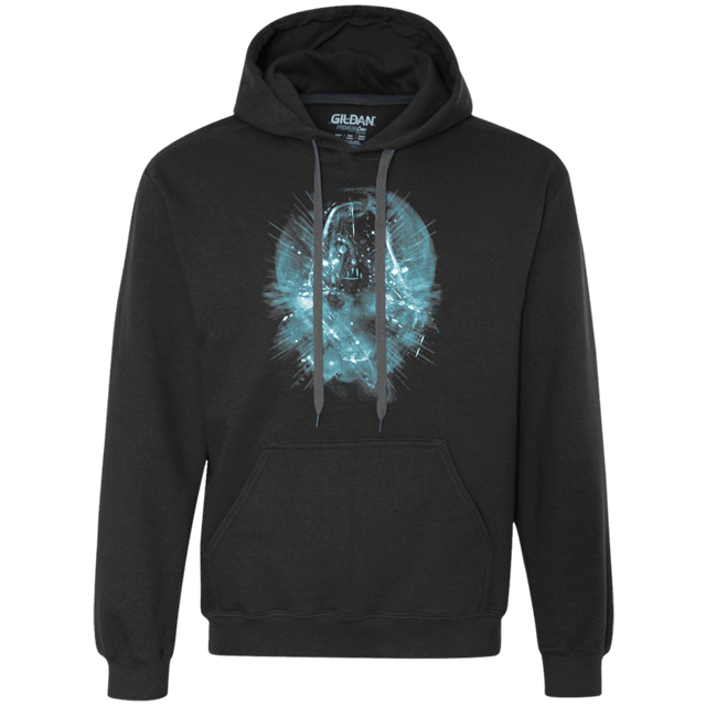 Sweatshirts Black / Small Nefarious Nebula blue ink Premium Fleece Hoodie