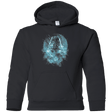 Sweatshirts Black / YS Nefarious Nebula blue ink Youth Hoodie
