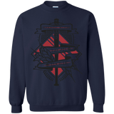 Sweatshirts Navy / Small Negan & Lucille Crewneck Sweatshirt