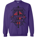 Sweatshirts Purple / Small Negan & Lucille Crewneck Sweatshirt