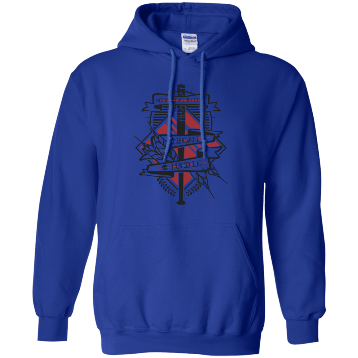 Sweatshirts Royal / Small Negan & Lucille Pullover Hoodie