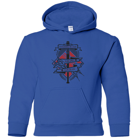 Sweatshirts Royal / YS Negan & Lucille Youth Hoodie
