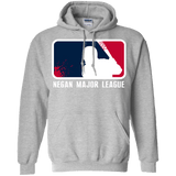 Sweatshirts Sport Grey / Small Negan Mayor League Pullover Hoodie