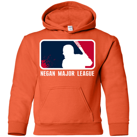 Sweatshirts Orange / YS Negan Mayor League Youth Hoodie