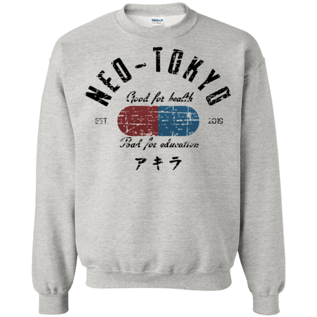 Sweatshirts Ash / Small Neo Tokyo Crewneck Sweatshirt