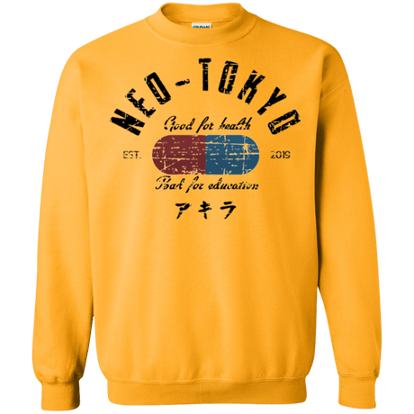 Sweatshirts Gold / Small Neo Tokyo Crewneck Sweatshirt