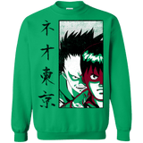 Sweatshirts Irish Green / Small Neo Tokyo Crewneck Sweatshirt