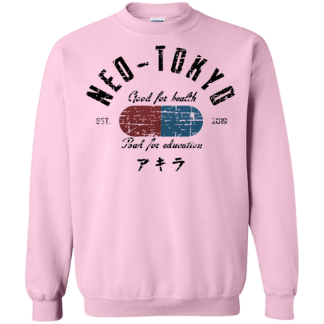 Sweatshirts Light Pink / Small Neo Tokyo Crewneck Sweatshirt