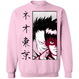 Sweatshirts Light Pink / Small Neo Tokyo Crewneck Sweatshirt