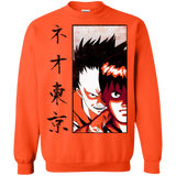 Sweatshirts Orange / Small Neo Tokyo Crewneck Sweatshirt