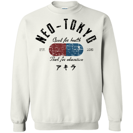 Sweatshirts White / Small Neo Tokyo Crewneck Sweatshirt