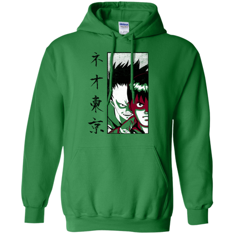 Sweatshirts Irish Green / Small Neo Tokyo Pullover Hoodie