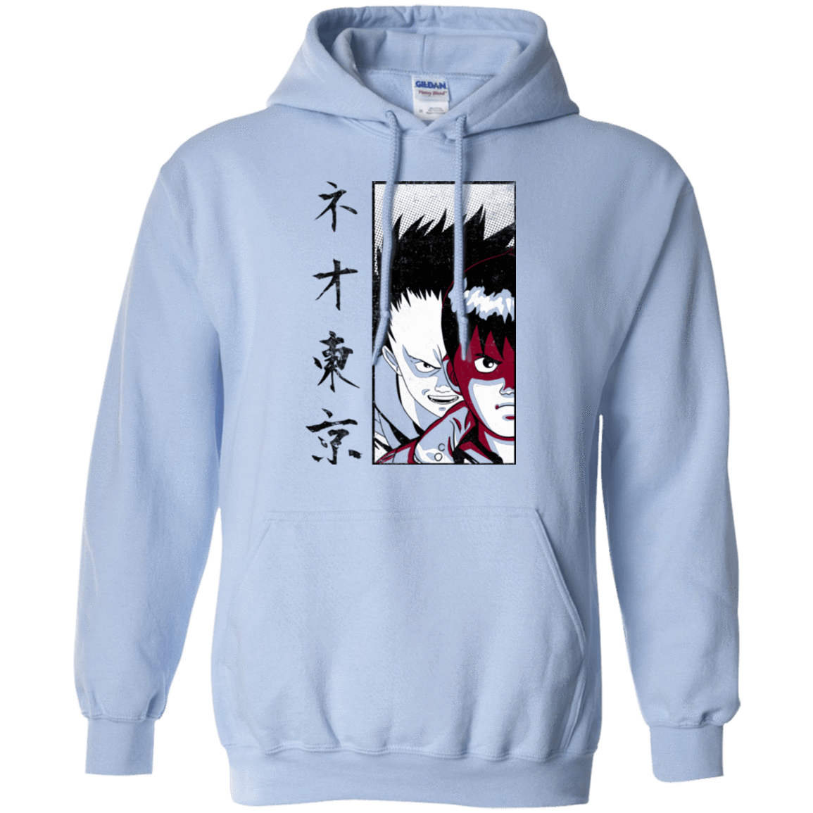 Sweatshirts Light Blue / Small Neo Tokyo Pullover Hoodie