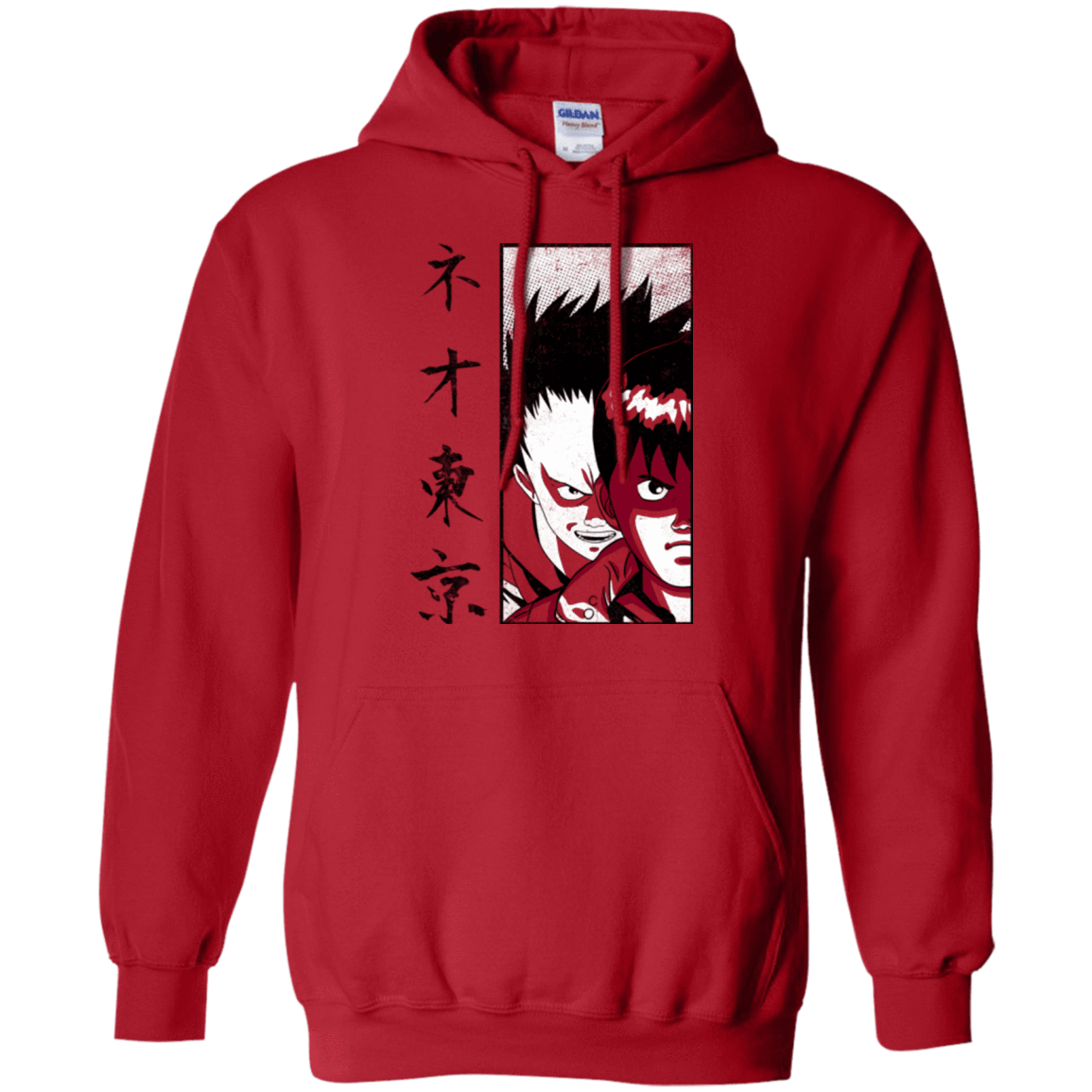 Sweatshirts Red / Small Neo Tokyo Pullover Hoodie