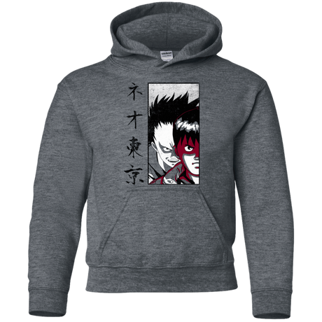 Sweatshirts Dark Heather / YS Neo Tokyo Youth Hoodie