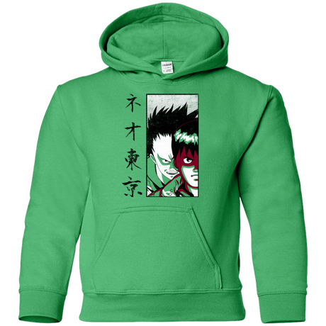 Sweatshirts Irish Green / YS Neo Tokyo Youth Hoodie