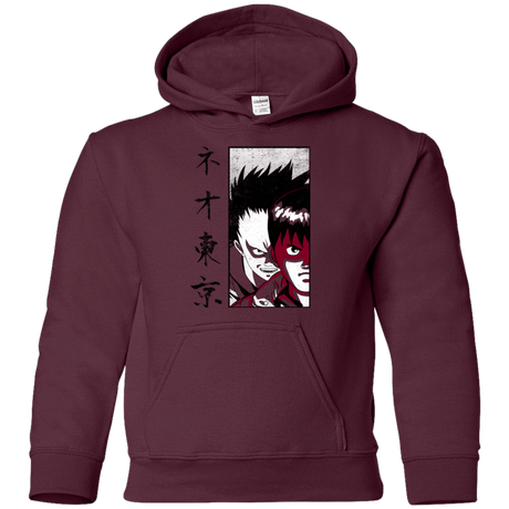 Sweatshirts Maroon / YS Neo Tokyo Youth Hoodie