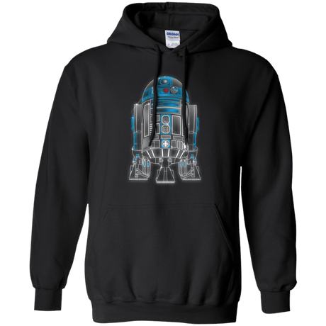 Sweatshirts Black / Small Neon Droid Pullover Hoodie