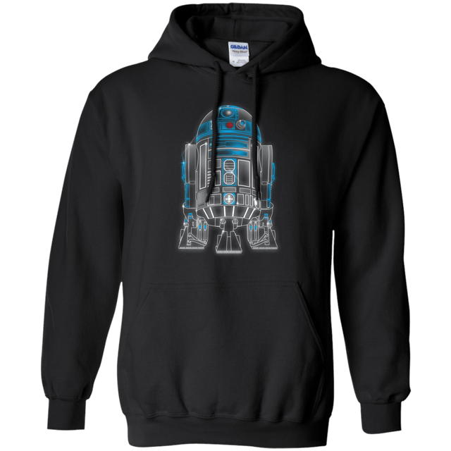 Sweatshirts Black / Small Neon Droid Pullover Hoodie