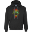 Sweatshirts Black / S Neon Skully Premium Fleece Hoodie