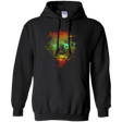 Sweatshirts Black / S Neon Skully Pullover Hoodie