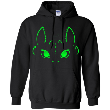 Sweatshirts Black / Small Neon Toothless Pullover Hoodie