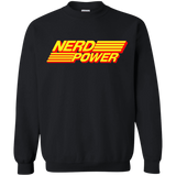 Sweatshirts Black / S Nerd Power Crewneck Sweatshirt