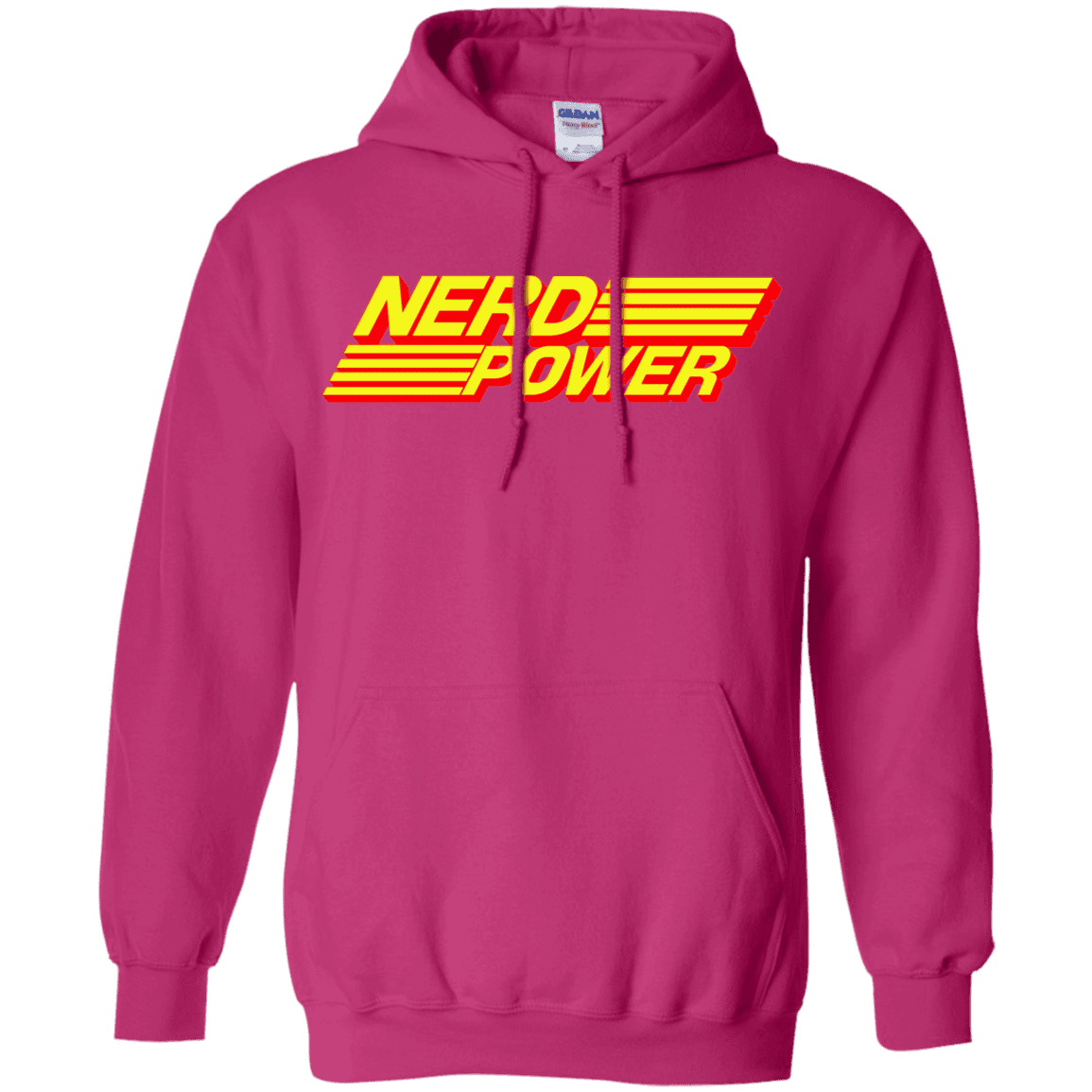 Sweatshirts Heliconia / S Nerd Power Pullover Hoodie