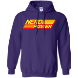 Sweatshirts Purple / S Nerd Power Pullover Hoodie