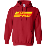 Sweatshirts Red / S Nerd Power Pullover Hoodie