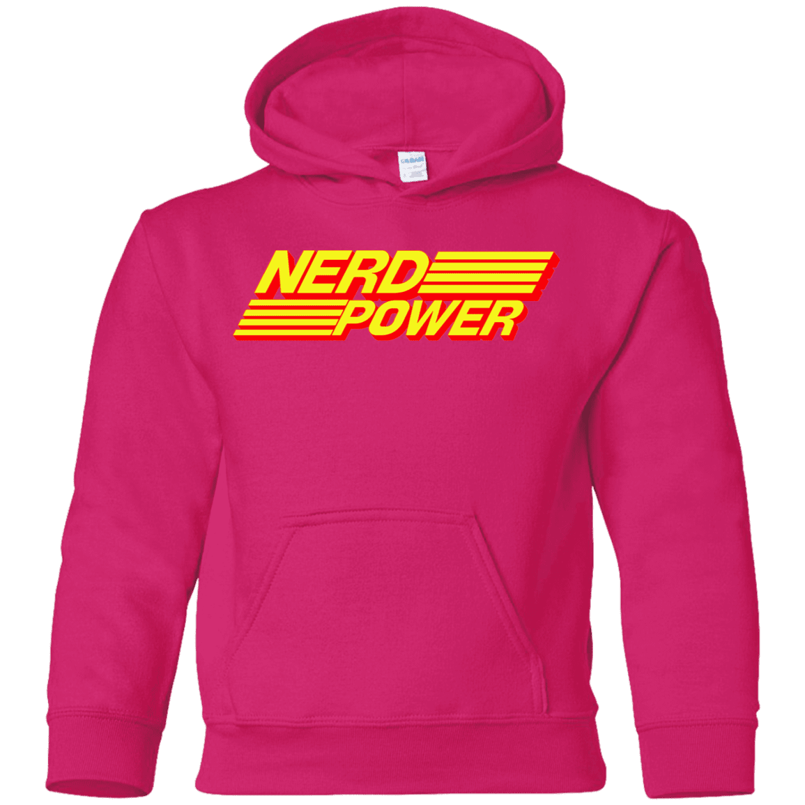 Sweatshirts Heliconia / YS Nerd Power Youth Hoodie