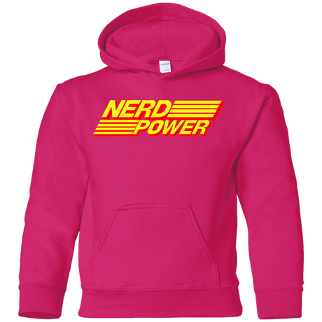 Sweatshirts Heliconia / YS Nerd Power Youth Hoodie