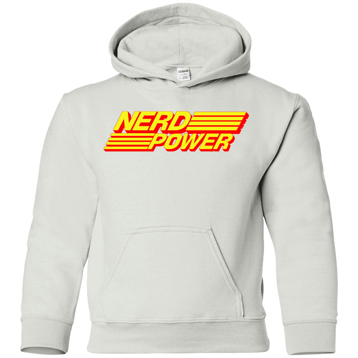 Sweatshirts White / YS Nerd Power Youth Hoodie