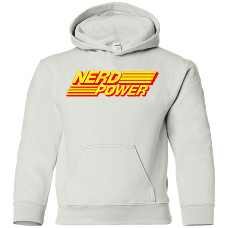 Sweatshirts White / YS Nerd Power Youth Hoodie