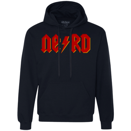 Sweatshirts Navy / Small NERD Premium Fleece Hoodie