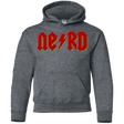 Sweatshirts Dark Heather / YS NERD Youth Hoodie