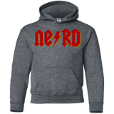 Sweatshirts Dark Heather / YS NERD Youth Hoodie
