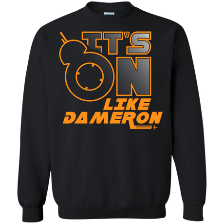 Sweatshirts Black / S NES On Like Dameron Crewneck Sweatshirt