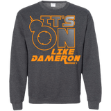 Sweatshirts Dark Heather / S NES On Like Dameron Crewneck Sweatshirt