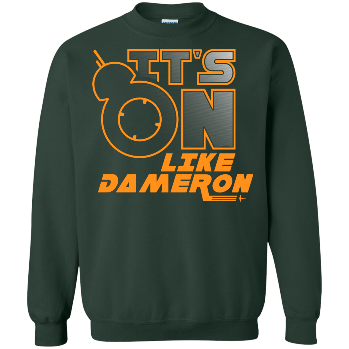 Sweatshirts Forest Green / S NES On Like Dameron Crewneck Sweatshirt