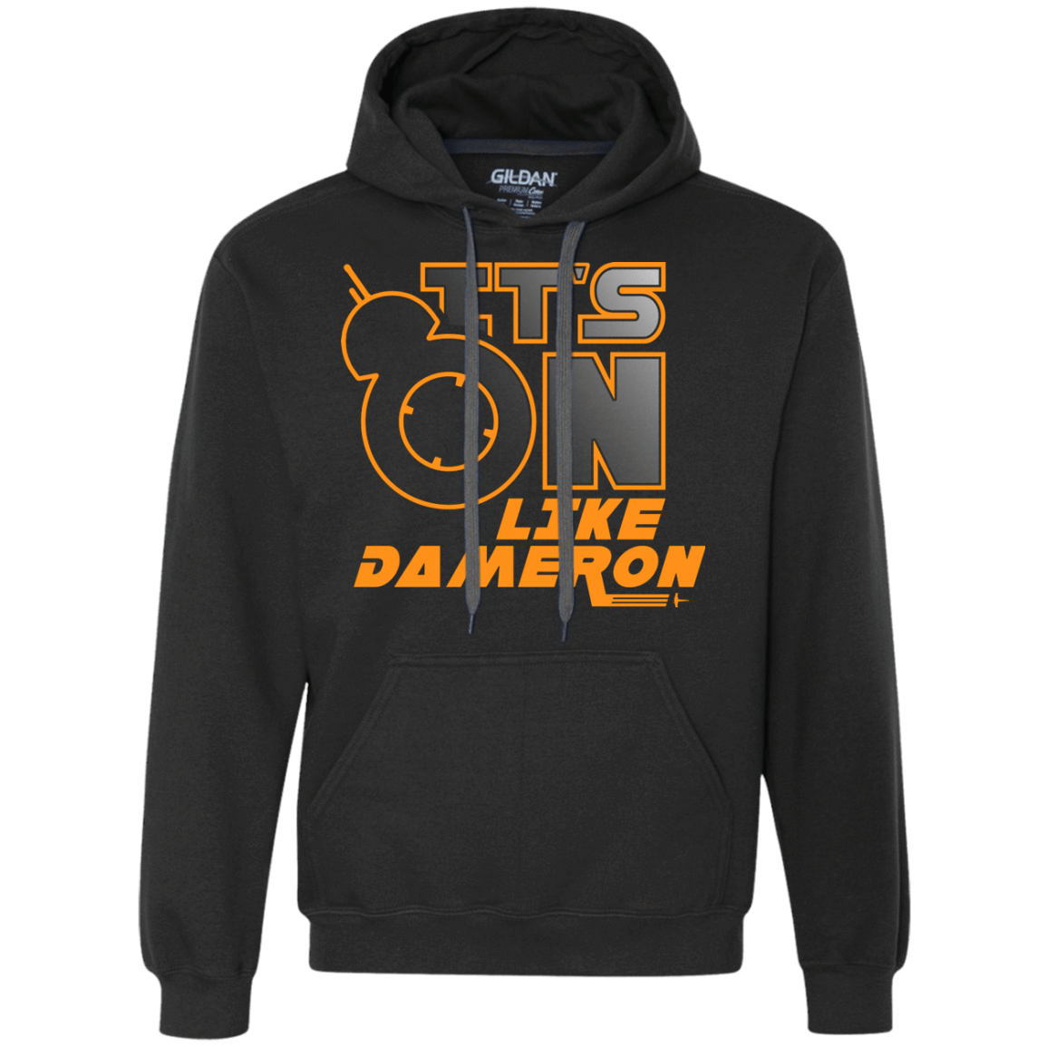 Sweatshirts Black / S NES On Like Dameron Premium Fleece Hoodie