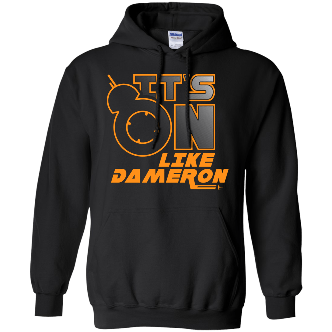 Sweatshirts Black / S NES On Like Dameron Pullover Hoodie